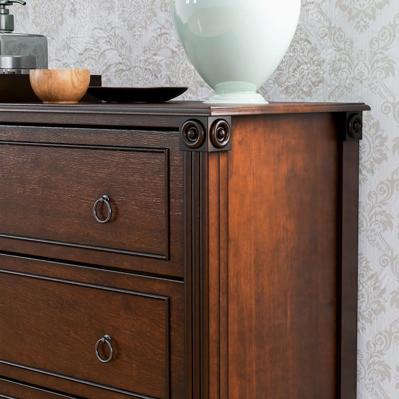 Joneigh Traditional 60-inch Wide 6-Drawer Double Dresser by Furniture of America