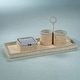 preview thumbnail 2 of 0, Laloma Coiled Rattan & Abaca Utensil Caddy