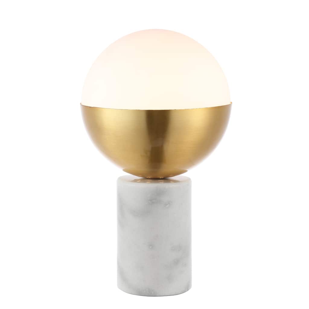 SAFAVIEH Lighting Addie 12" Table Lamp - 7" W x 7" D x 12" H - 7Wx7Dx12H