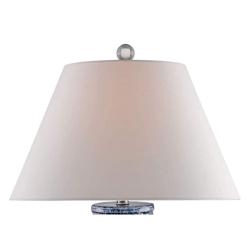 Currey & Company Malaprop Blue Table Lamp - 27.5"h x 19"dia
