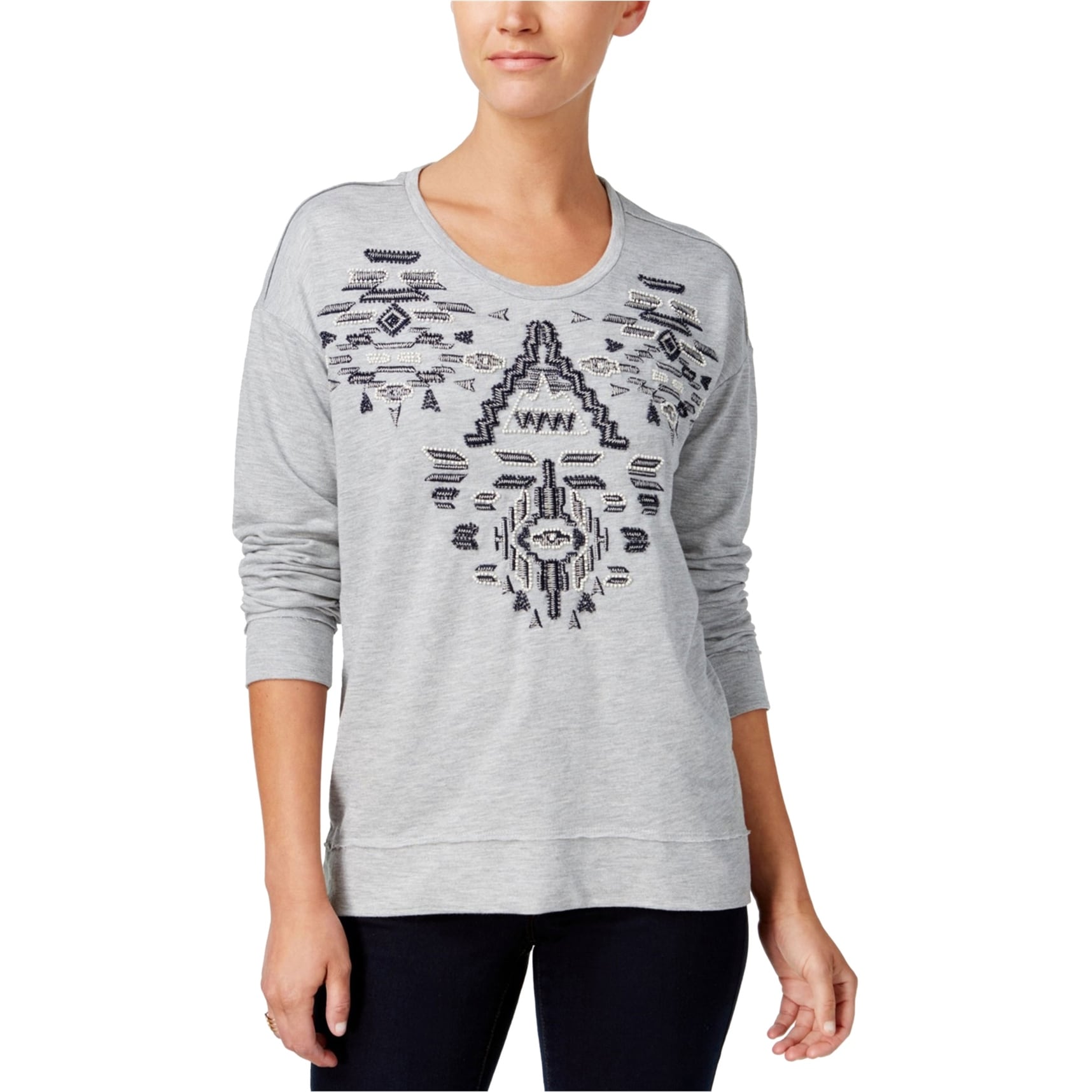 Women's embellished sweatshirts clearance