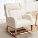 preview thumbnail 8 of 66, HOMYKA 27.3" Wide Rocking Chair for Nursery Room