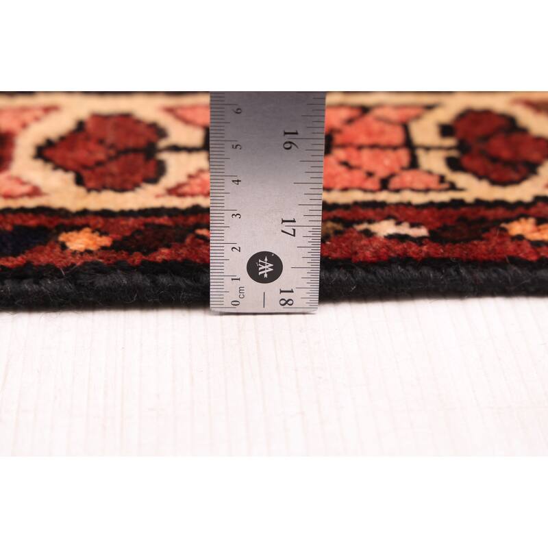 ECARPETGALLERY Hand-knotted Andelz Red Wool Rug - 3'4 x 10'2