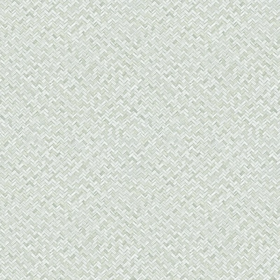 Galerie Wallcoverings Flora Herringbone Weave Vinyl on Non-woven Matte Wallpaper Roll