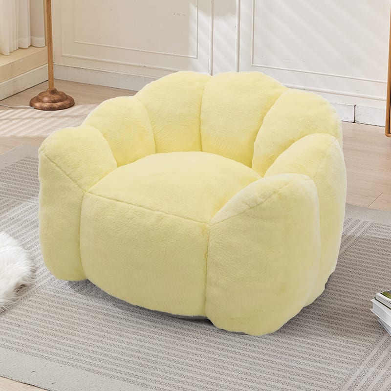 Adult Bean Bag Sofa with Pull Ring can be Easily Moved Suitable for Various Environments Such as Living Room, Bedroom, etc.