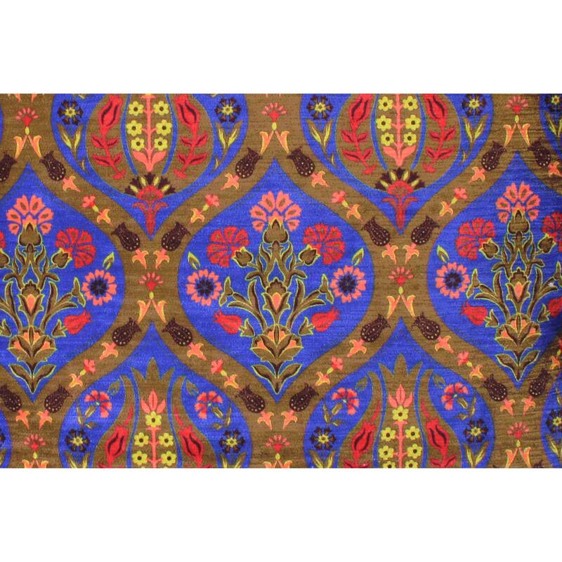 Retro Damask Deiras Stylish Tulip Turkish Pillow