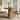 31.5" Small Round Dining Table for 2, Wooden Kitchen Table with  Pedestal Base, Farmhouse Dinner Table