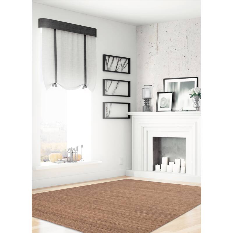 ECARPETGALLERY Flat-Weave Boho Taupe Wool Kilim - 11'3 x 14'8