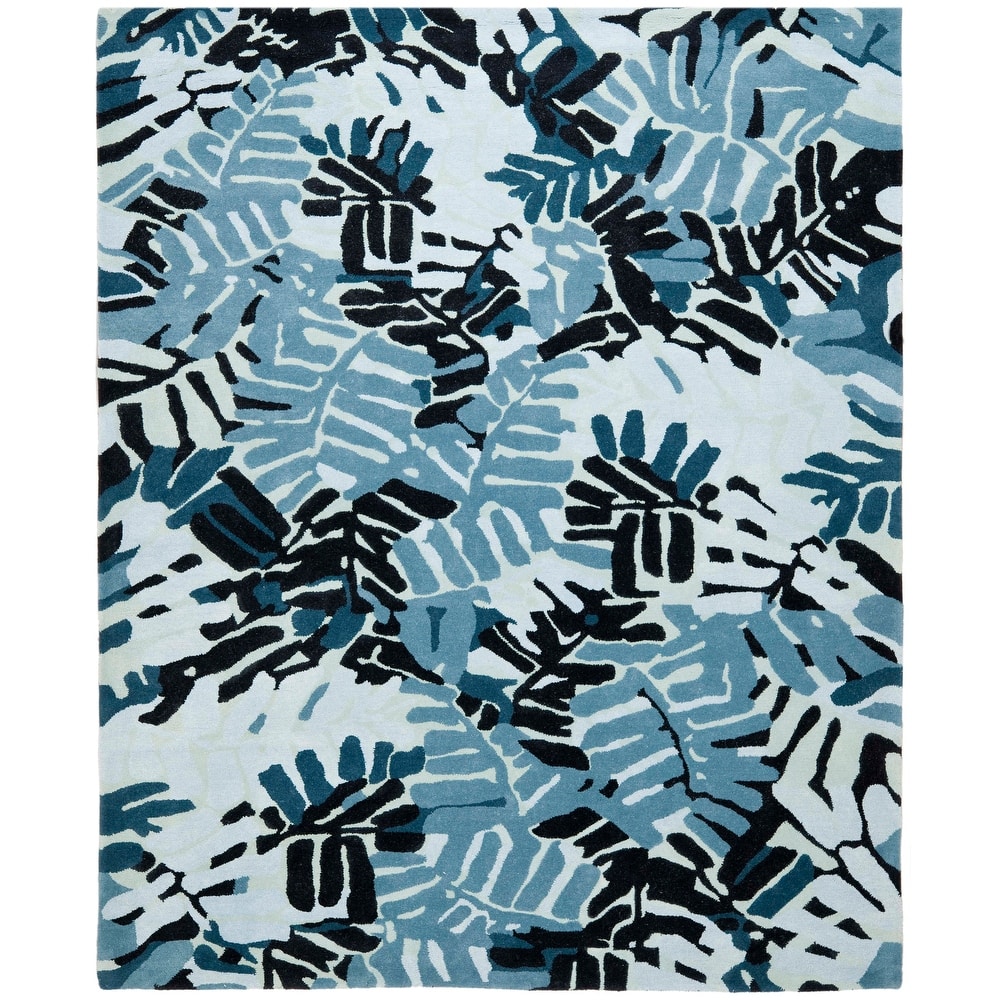 Martha Stewart by SAFAVIEH Palm Leaf Wool Rug