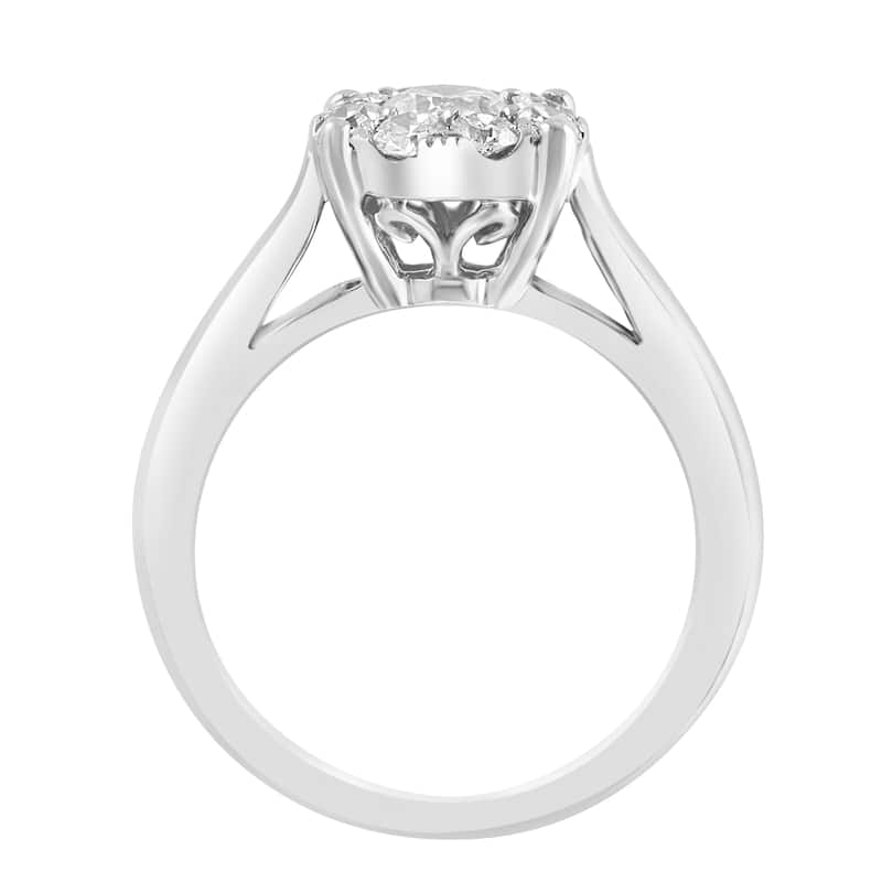 Effy Women's 14K White Gold Diamond Ring