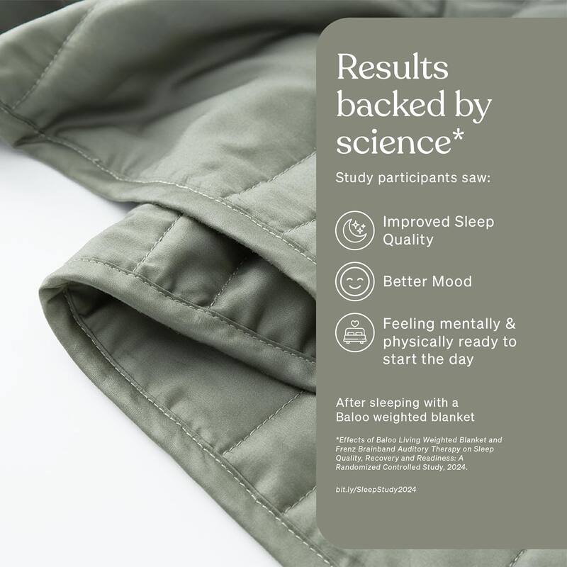 Cool Cotton Weighted Blanket - 25lbs King