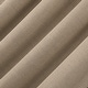 preview thumbnail 4 of 9, Sun Zero Treviso Linen Blend Magnetic Closure Total Blackout Back Tab 1-Piece Curtain Panel, Single Panel