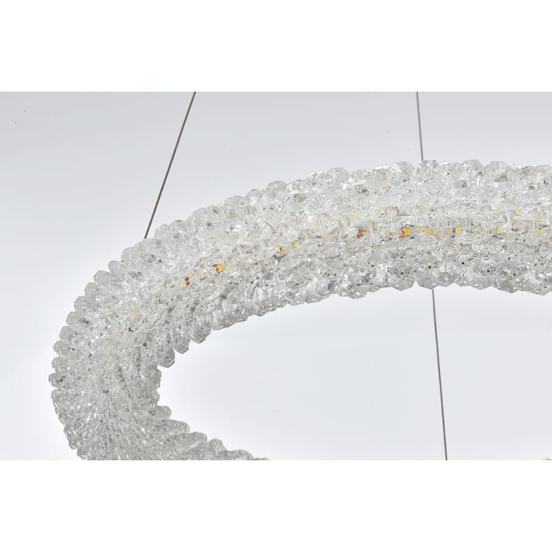 Indigo Home 18 inch Adjustable LED Chandelier
