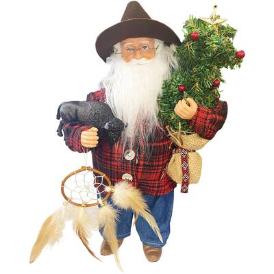 15" Home on the Range Claus