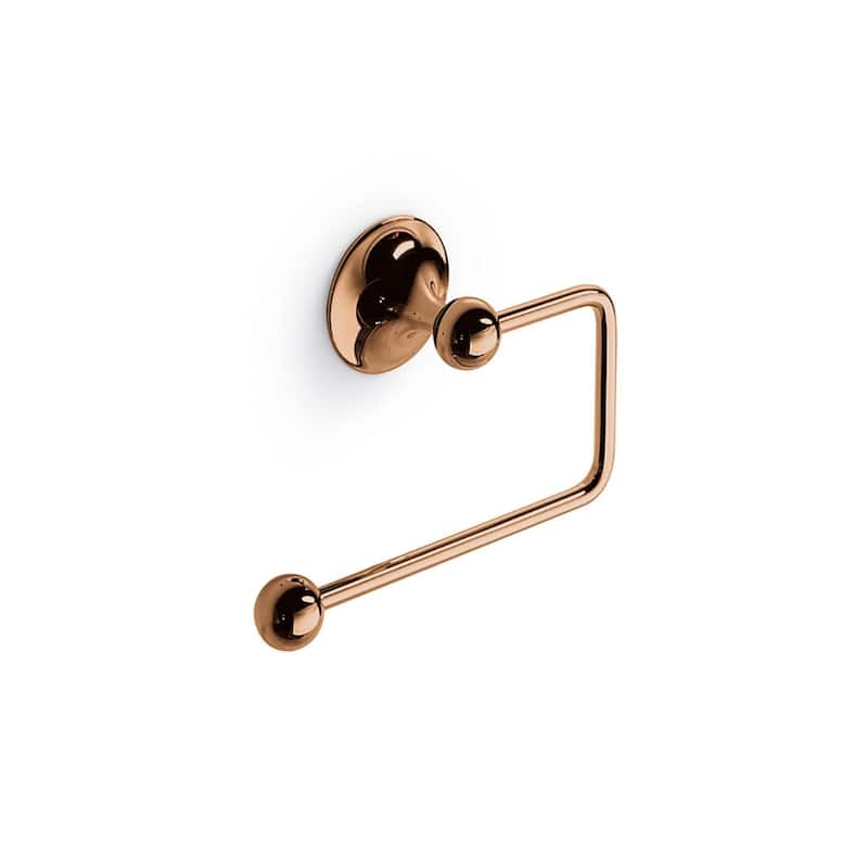 WS Bath Collections Venessia Wall Mounted Toilet Paper Holder - Bronze