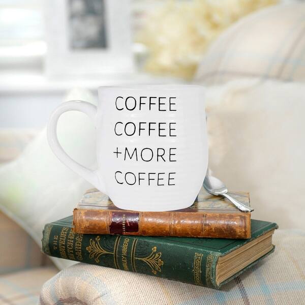 10 oz straight coffee mug 10oz Short Mug Matte White