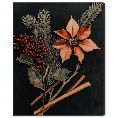 Hearth Flora Canvas by Art Remedy, Gallery Wrapped