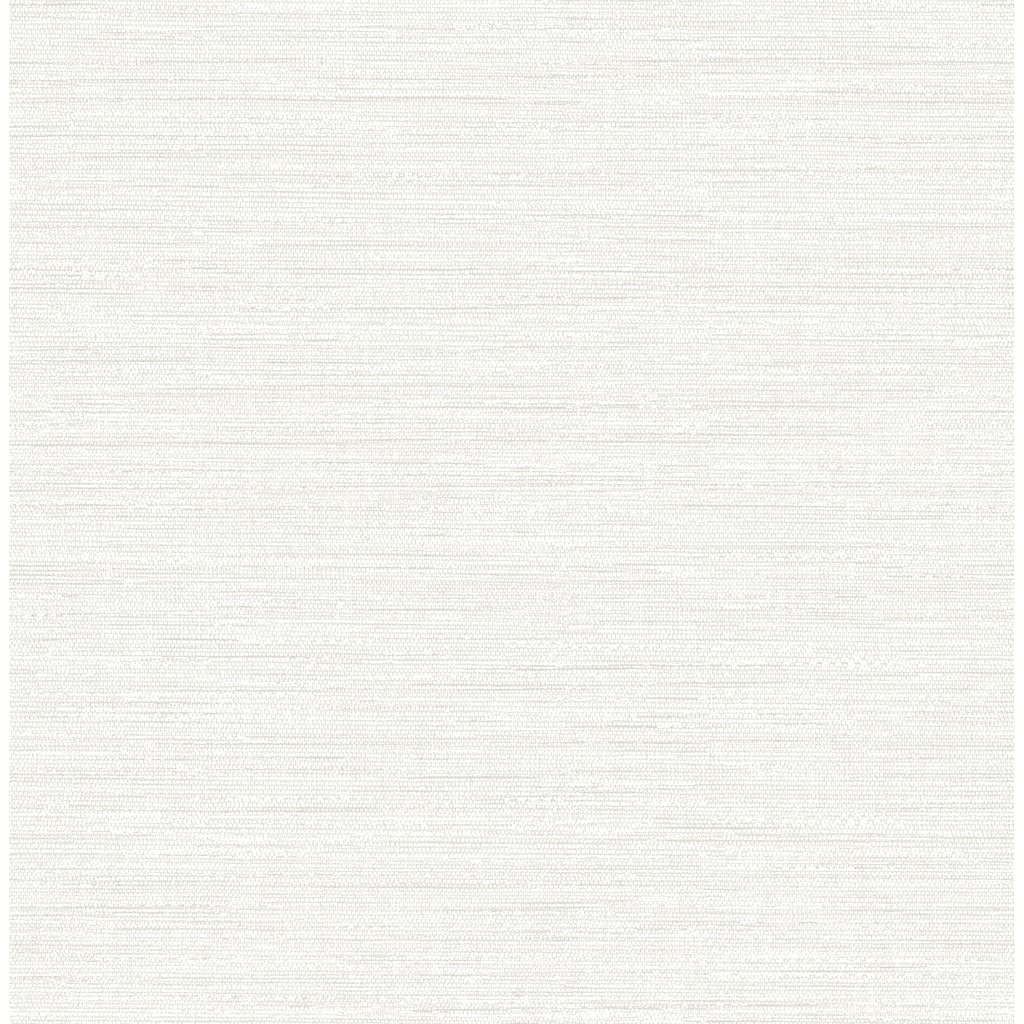A-Street Prints Sheehan Pearl Faux Grasscloth Wallpaper