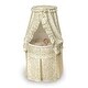 preview thumbnail 15 of 25, Empress Round Baby Bassinet with Canopy