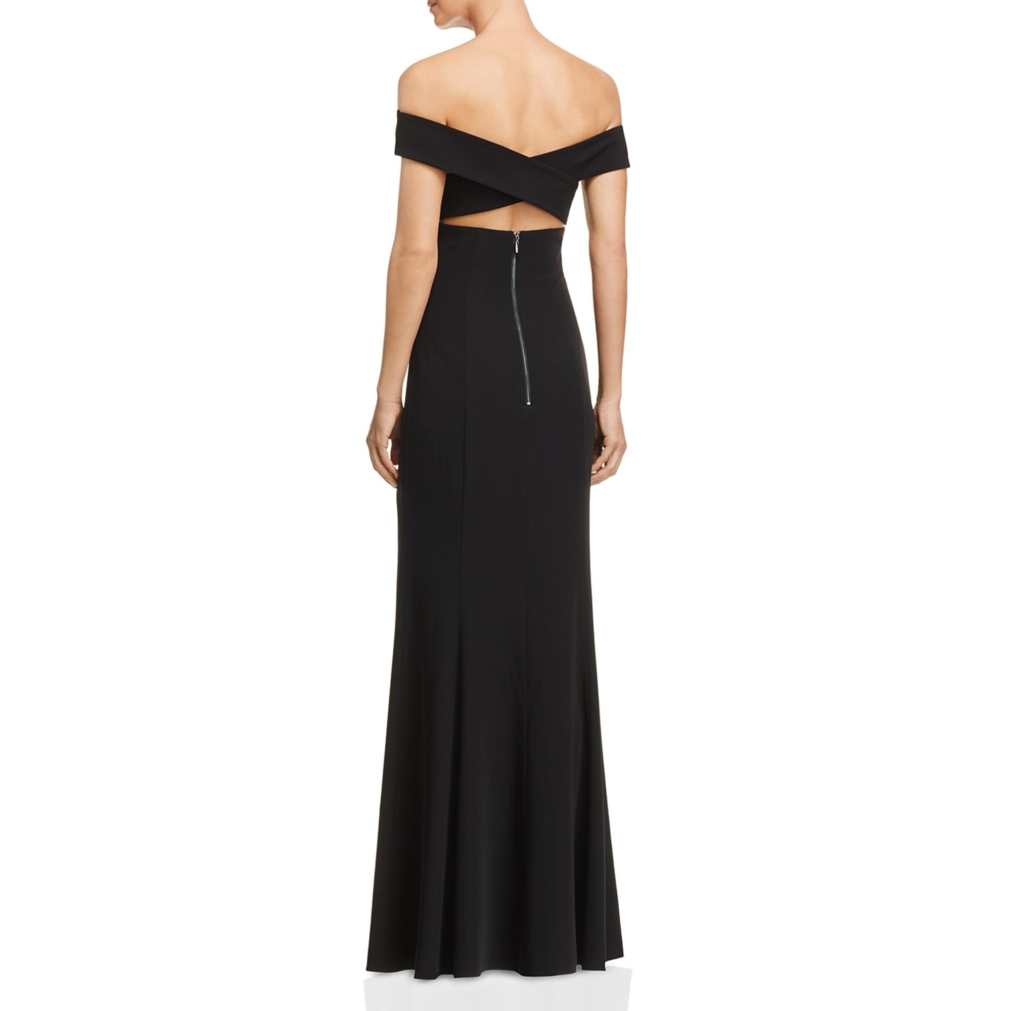 Laundry by Shelli Segal Womens Sleeveless Open Back Evening Dress