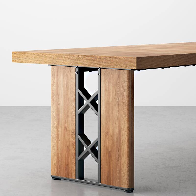 4 - Piece Double Pedestal Dining Set