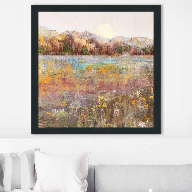 "Meadow Moonrise" by Katie Swatland 1 Print on Acrylic
