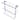 Allied Brass 16 Inch Triple Tiered Glass Shelf