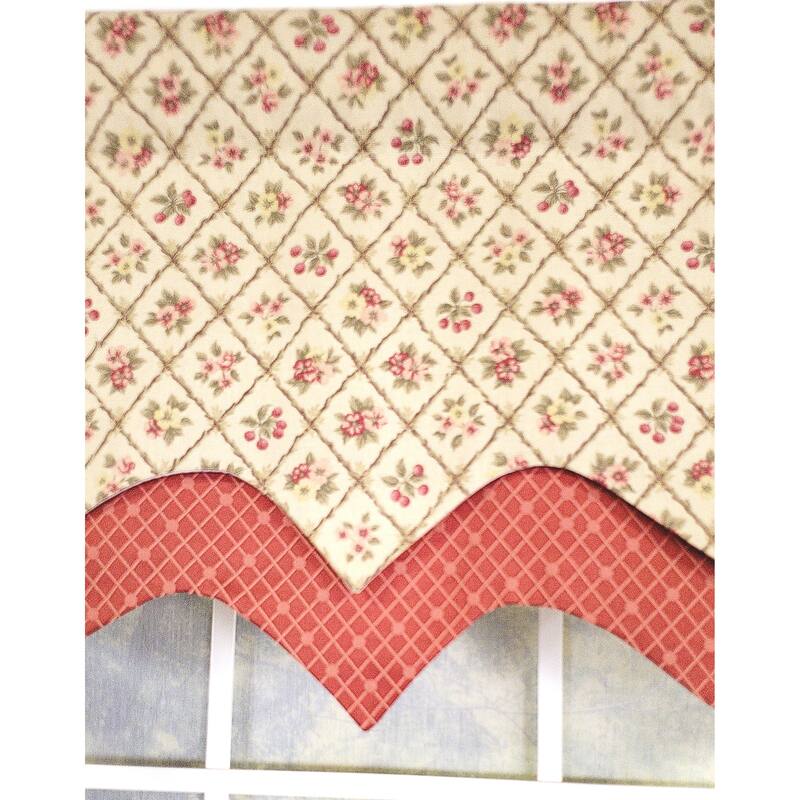 RLF Home Cherry Vine D-Regal Valance