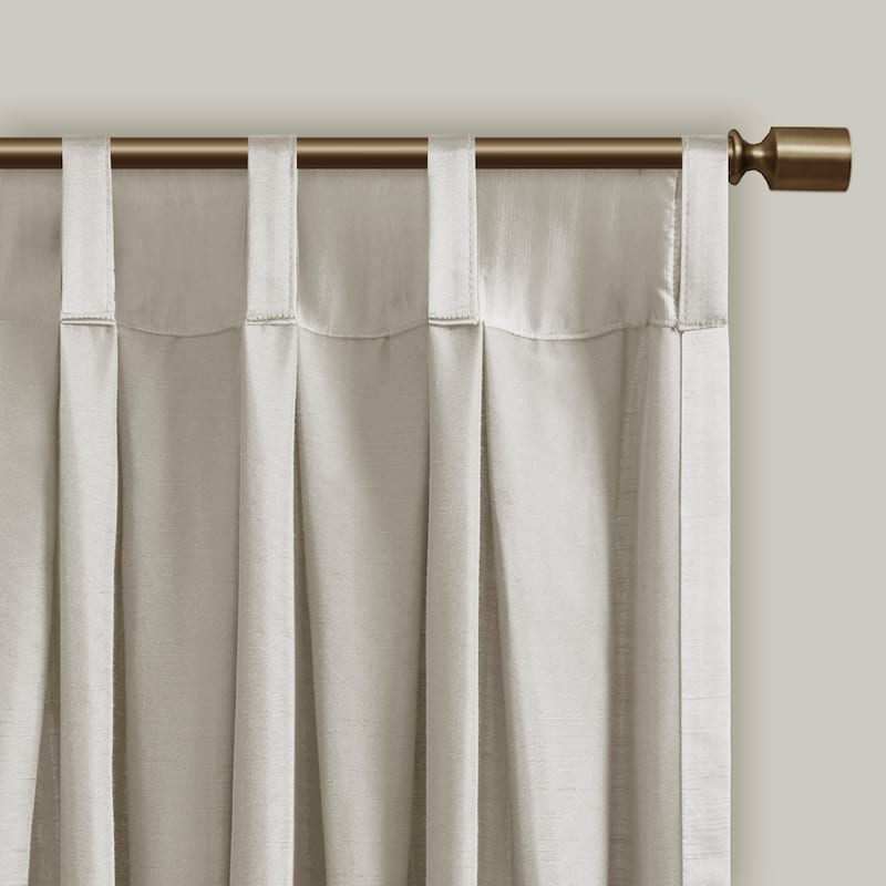 Pleat Curtain Panel with Tieback (Single) 52x96"