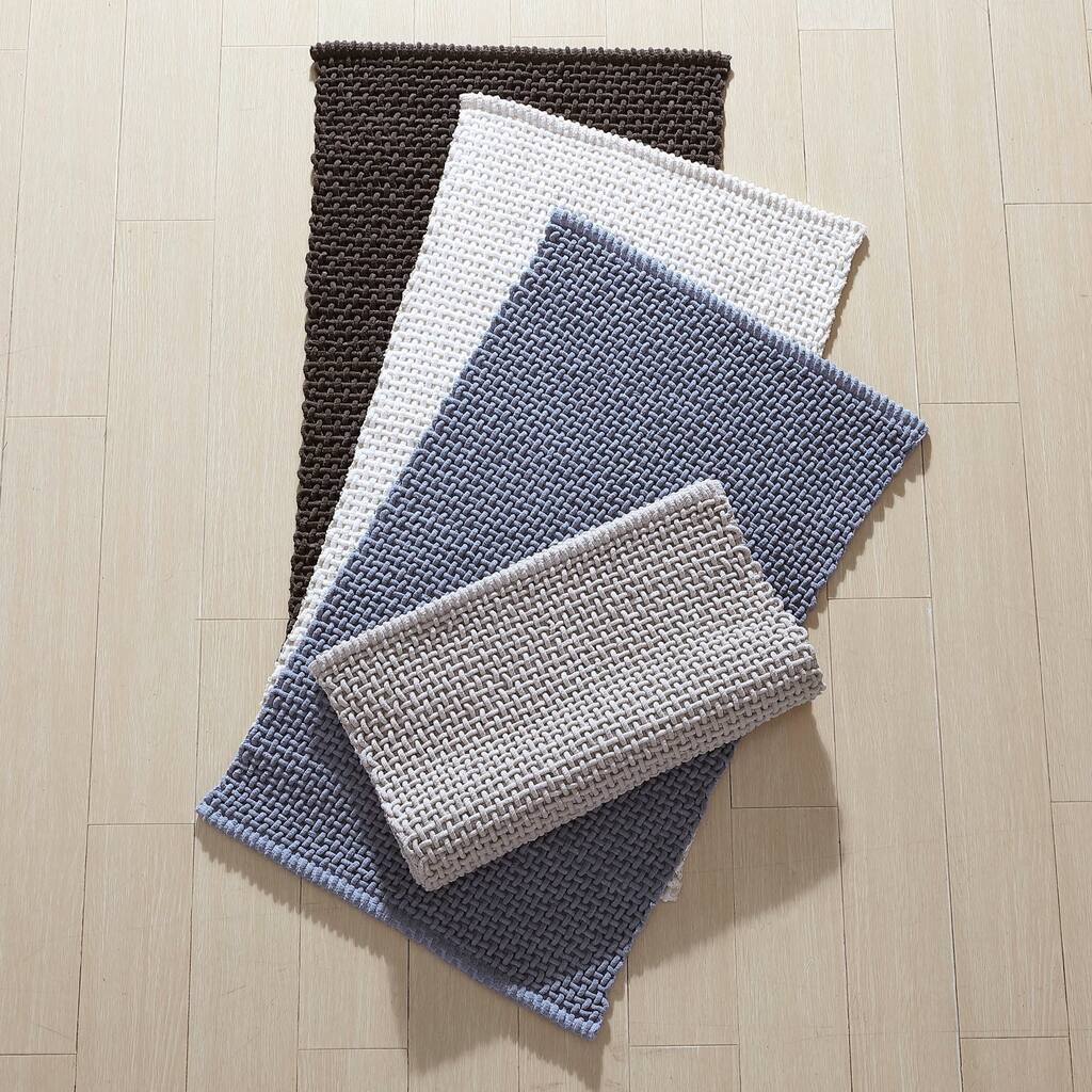 Brielle Home Ramsey Handwoven Bath Rug