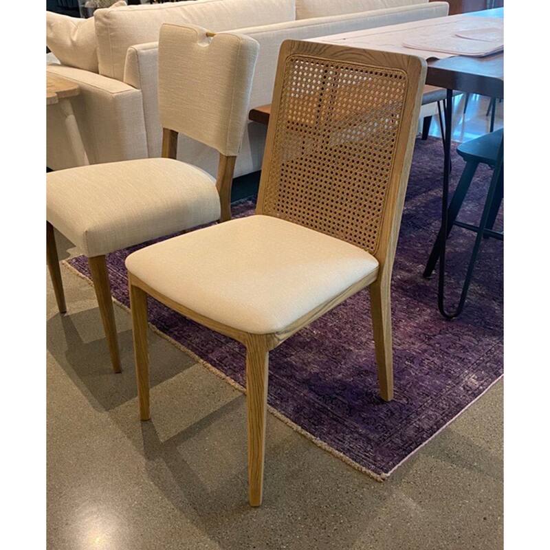 Benji Upholstered Ash Dining Chair (Set of 2)
