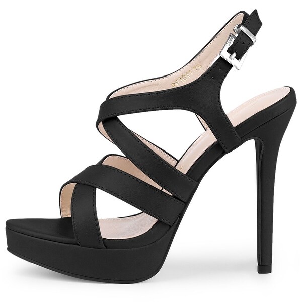 platform stiletto sandals