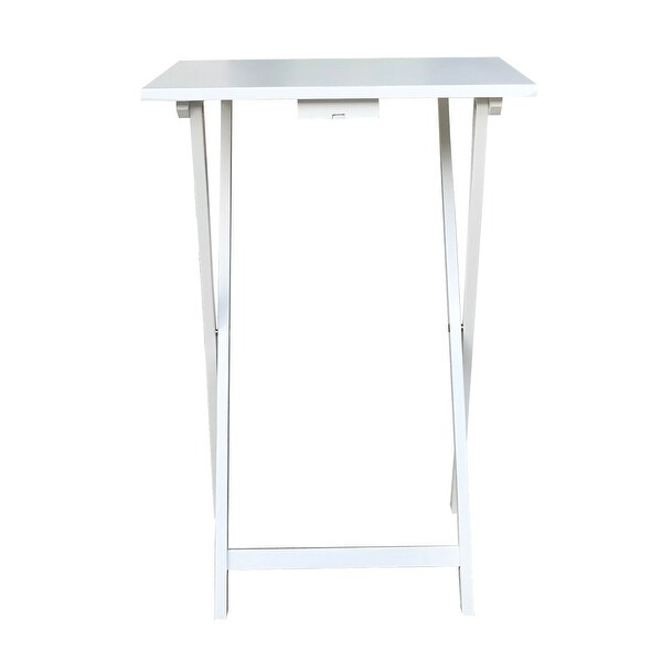 4 tv trays with stand