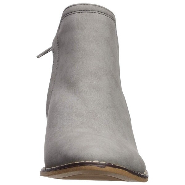 madden girl suede booties