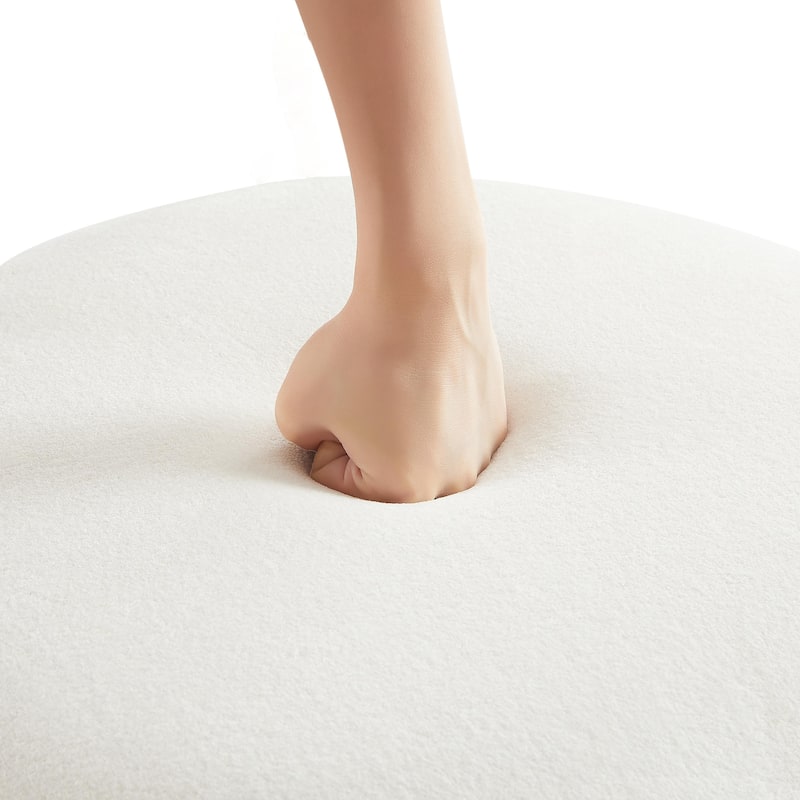 31.5" Round Dining Table Set with 2 Chairs, Modern Farmhouse Kitchen Table with 2-Tier Storage Shelf