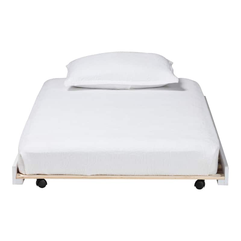 Lucera Trundle - Underbed Low-Profile Rolling Base for Daybeds and Guest Rooms