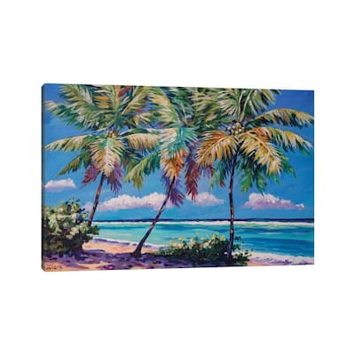 iCanvas "Three Palms" by John Clark Canvas Print