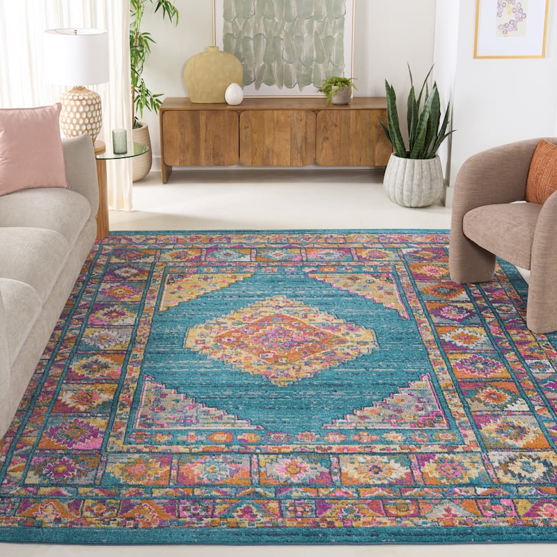 SAFAVIEH Madison Beverlee Vintage Boho Oriental Rug