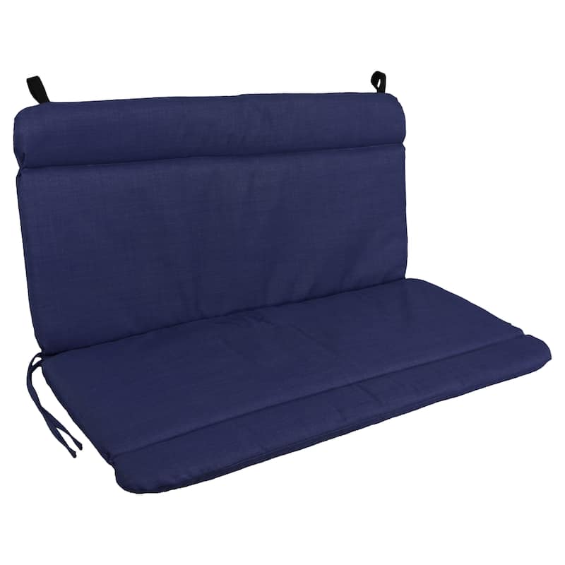 40-inch by 42-inch Outdoor Seat/Back Chair Cushion - 40" x 42" - Azul