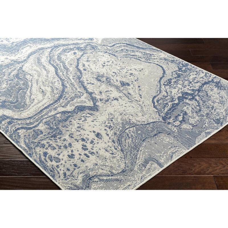 Livabliss Ravello Outdoor Modern & Contemporary Abstract Area Rug
