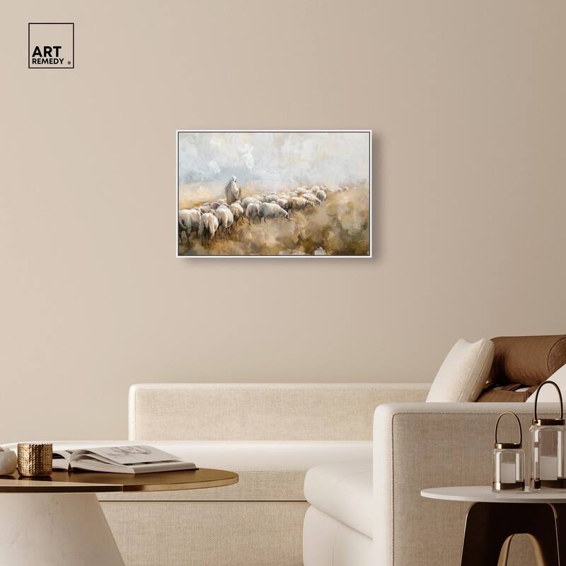 Holy Earth Canvas by Art Remedy