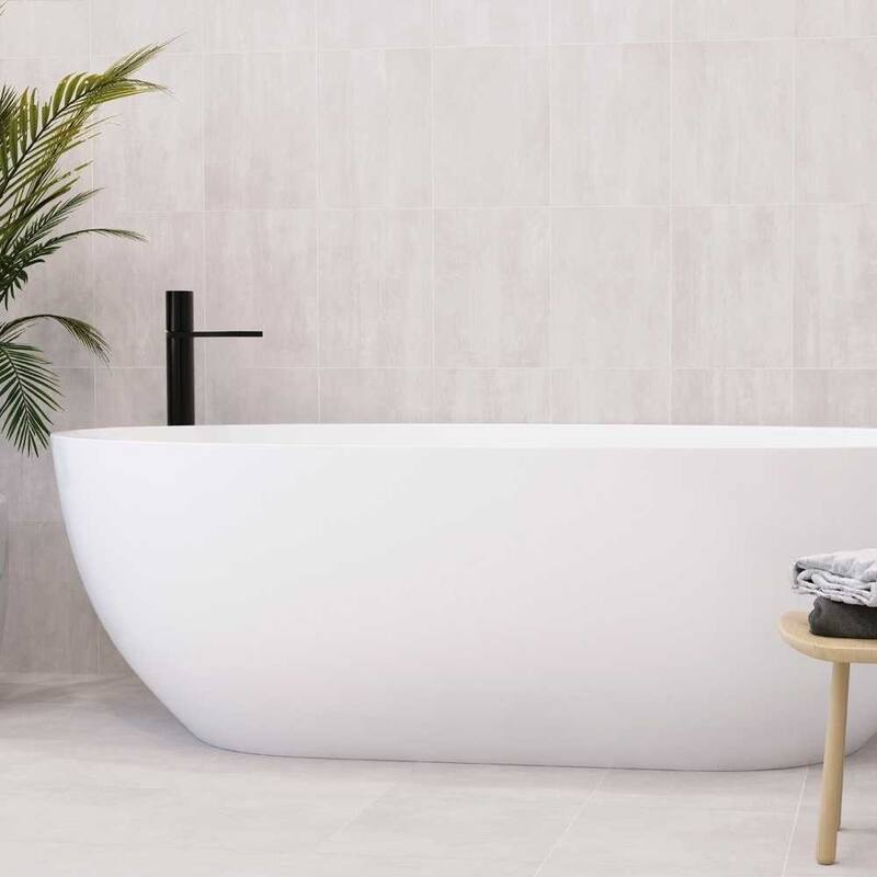 The Tile Life Quell 13x13 Grey Porcelain Floor & Wall Tile