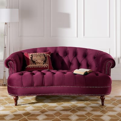 La Rosa 68.5" Chesterfield Loveseat