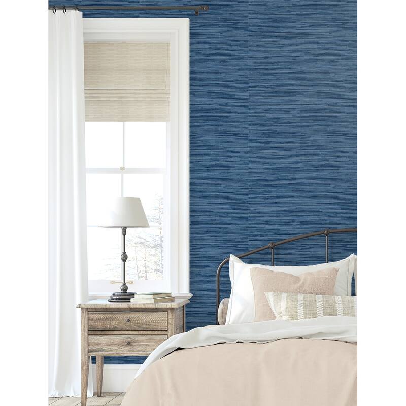 Stacy Garcia Home Faux Grasscloth Peel and Stick Wallpaper
