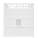 preview thumbnail 5 of 26, Full Size House Loft Bed, Wood House Bed Frame with Windows, Child Loft Bed with Ladder and Safety Guardrails