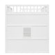 preview thumbnail 24 of 56, Full Size Solid Wood House Loft Bed with Ladder