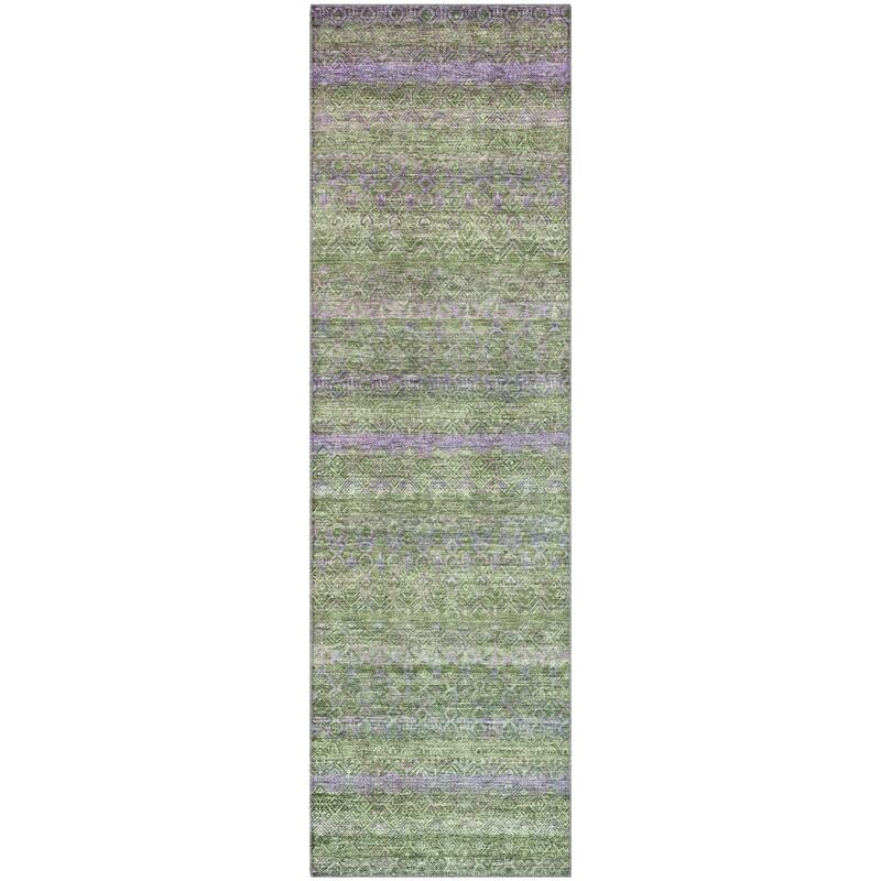 Premium Washable Super Soft Boho Stripes Mayfield Rug