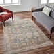 preview thumbnail 1 of 26, Terriey Traditional Area Rug Tan/Blue - 10' x 13' 11" - Rectangle