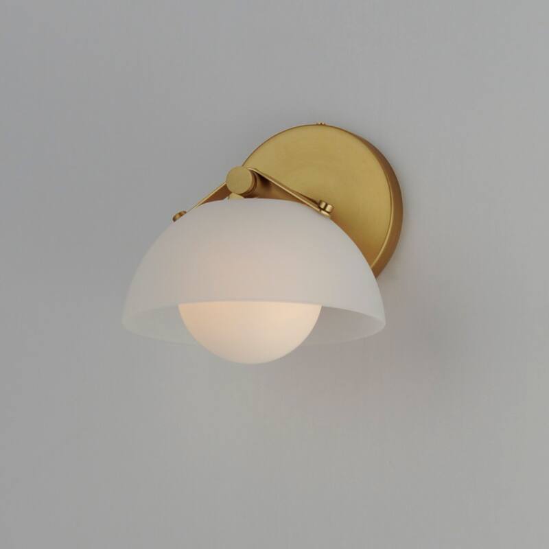 Studio M SM31001FT Domain 7" Tall LED Bathroom Sconce with Glass