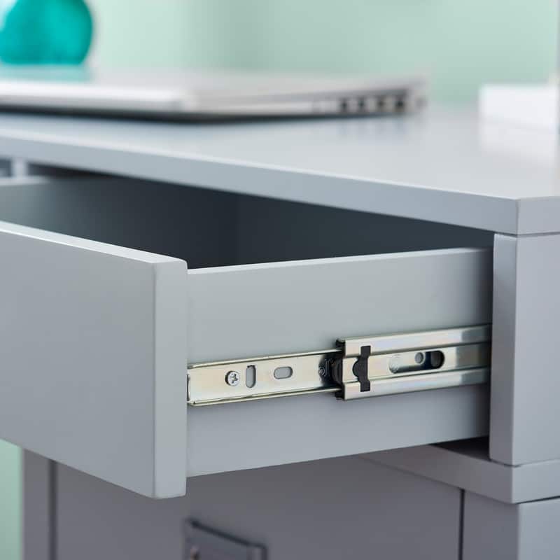 Linon Poppy Side Storage Desk